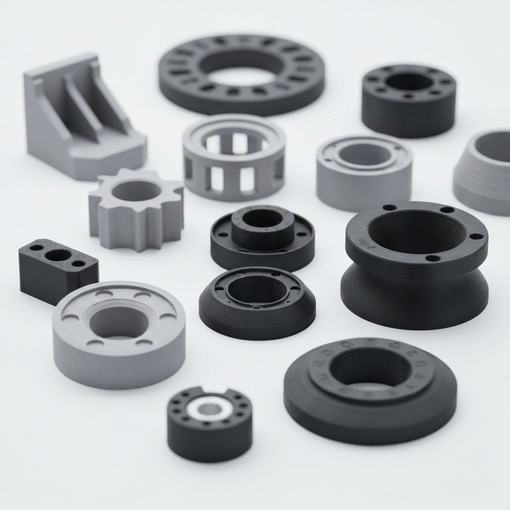 Collection of 3D printed prototypes