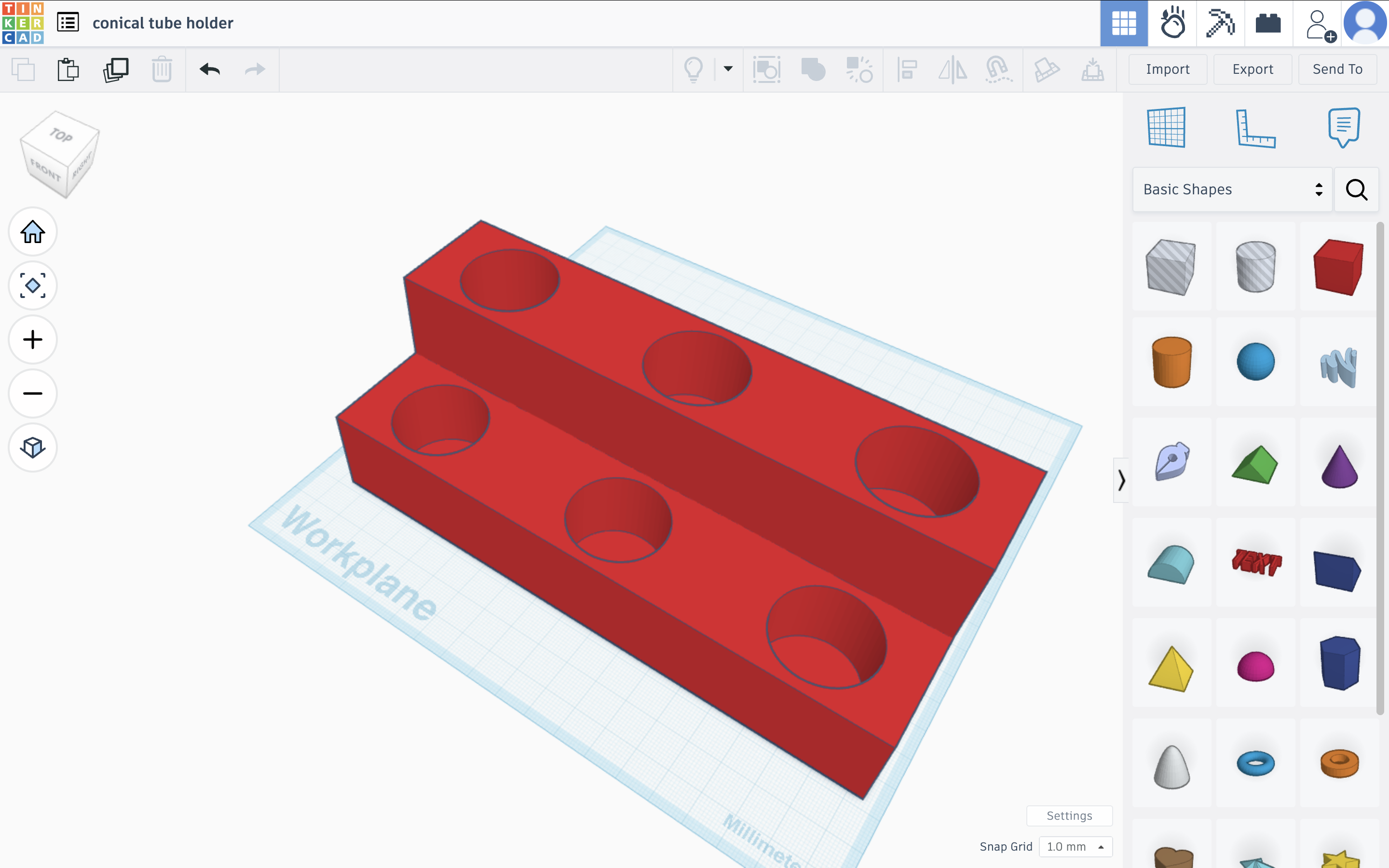 Conical Tube Holder - Image 1