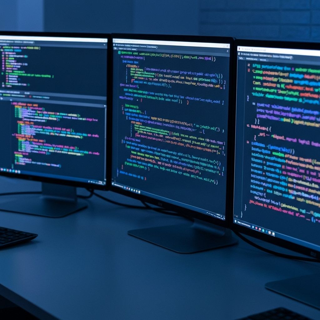 Programming setup with code